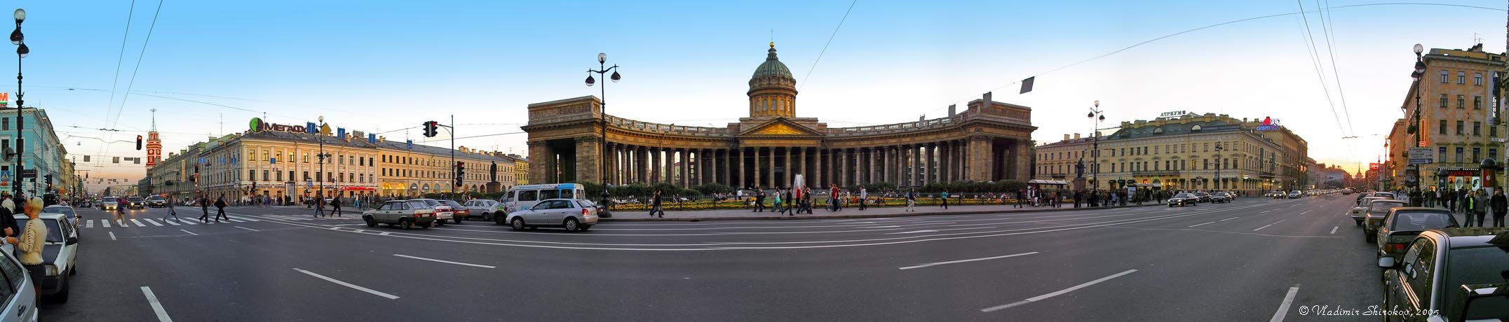 Санкт петербург 55. Невский проспект Санкт-Петербург панорама. Панорама Невского проспекта. Невский проспект Дума, Казанский собор панорама. Санкт Петербург панорама проспект.